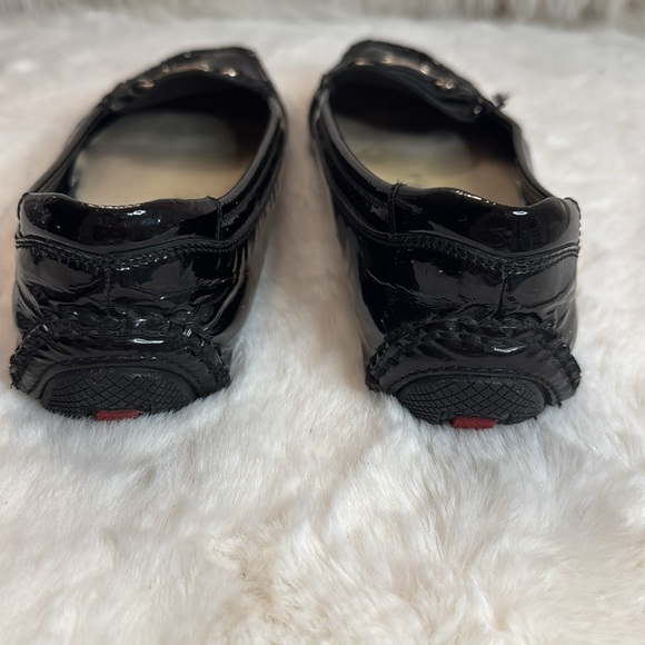 Prada Authentic Italian Patent Leather Driving Moccasins Women's 38 - Picture 6 of 6